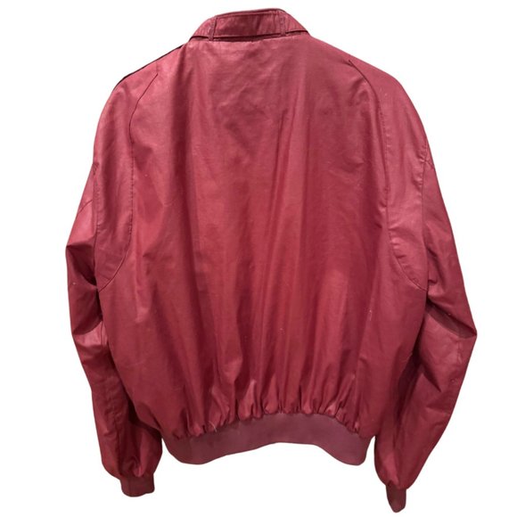 Vintage  Men's Member's Only Jacket Maroon Size 44 - Picture 2 of 7